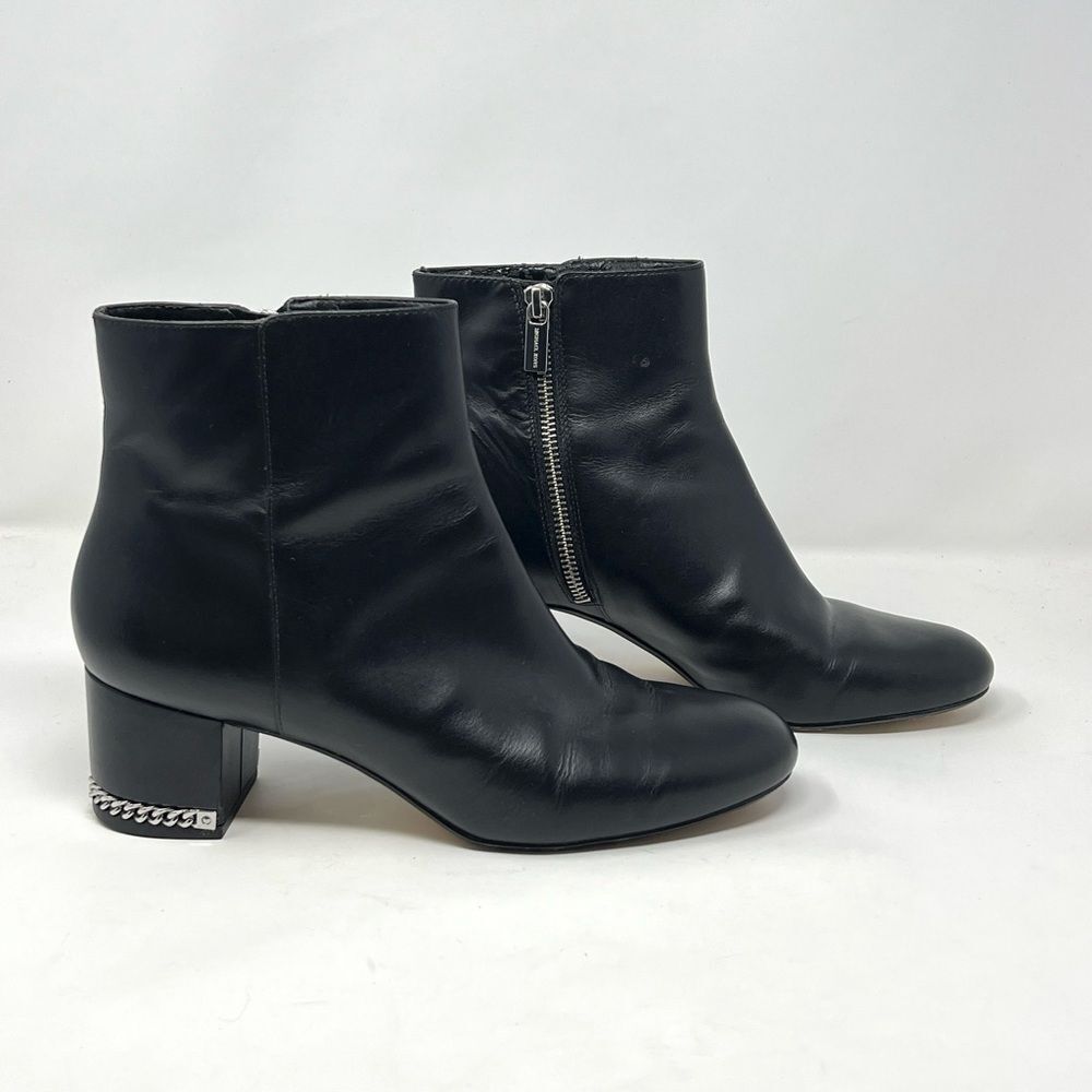 Michael Kors "Sabrina" black ankle boots 8.5